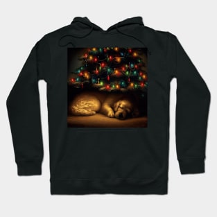 Christmas tree Dog Hoodie